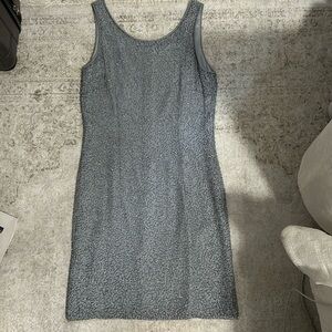 Vintage Caché Beaded Dress with Matching Shawl